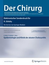 Epidemiologie und Klinik der akuten Cholezystitis