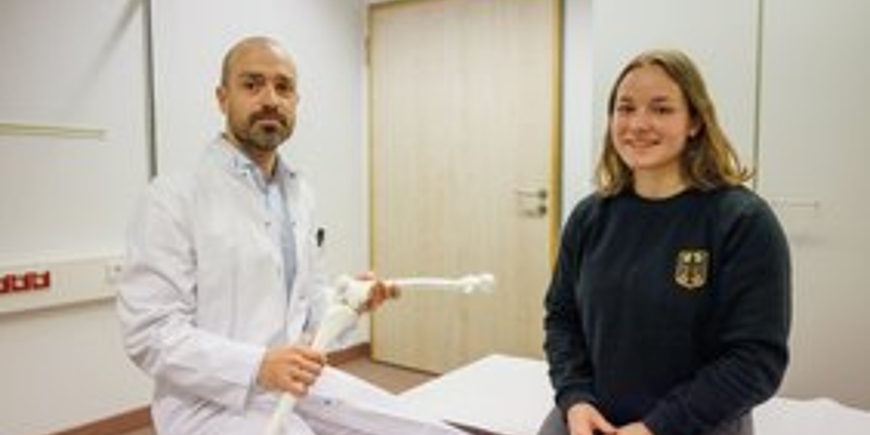Dr. Hauke Horstmann und Fiona Fischer